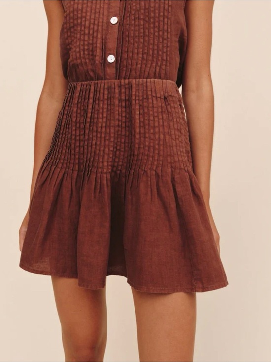 Bella Dahl Dresses & Skirts - Bella Dahl Brown Mini Skirt
